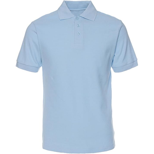 Polos pour hommes col rond 100 coton fabriqué en usine à bas prix confortable pour toute la saison fabriqué au Bangladesh - Product Image 1