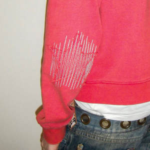 Ropa de calle Diseño de moda Buena calidad Vintage Rhinestone Sudadera con capucha Aspecto atractivo Essential French Terry Sudadera con capucha desgastada - Product Image 5