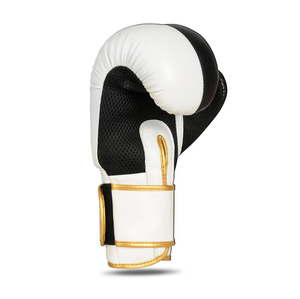 ถุงมือชกมวยหนังสังเคราะห์สำหรับเล่นกีฬาสวมใส่สบายขนาดมืออาชีพผลิตจากปากีสถาน - Product Image 4
