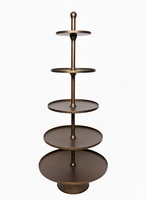 Support à gâteau en métal doré à 4 niveaux, luxe moderne, simple et élégant, présentoir à desserts pour mariage, support à cupcakes, décoration de fête, nouvelle arrivée