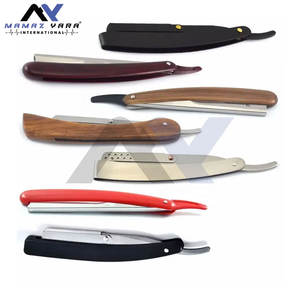 Navaja de Afeitar Clásica Premium para Hombre con Mango de Madera, Diseño Clásico para un Afeitado Perfecto, Navajas de Afeitar con Bloqueo Oscilante de Barbero - Product Image 6