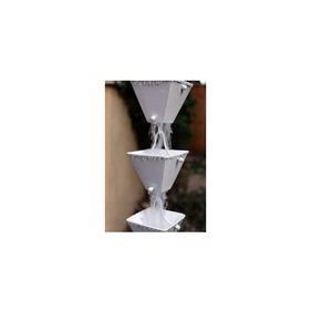 Fuente de jardinería de metal Taza de riego al aire libre para cadena de lluvia de estanque en tamaño requerido personalizado - Product Image 5