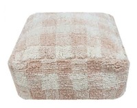 Eco friends poufs et tapis ronds de haute qualité tricotés et crochetés à la main par des artisans indiens de manière traditionnelle fait à la main