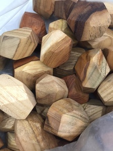 Tumi Ishi bois équilibrage pierres blocs de roche roches en bois pierres en bois bébé bloc de construction Tumi-ishi jouet empilable - Product Image 3