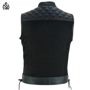 Chaleco clásico de cuero de vaca para hombre, chaleco de moda, Chaleco de cuero informal para hombre, estilo elegante, transpirable - Product Image 2