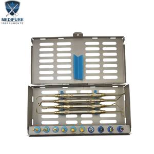 ชุดอุปกรณ์ยกไซนัสสำหรับการปลูกถ่ายรากฟันเทียม  ประกอบด้วยเครื่องมือยกเฉพาะทางและดอกสว่าน  ทำจากสแตนเลส  ใช้ซ้ำได้ - Product Image 6