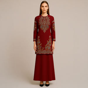 MARIAM AZRA Modeste Style Kurung BAJU Set Plus Taille et Caractéristiques Antistatiques - Product Image 4