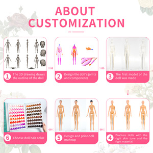 Búp bê đen 40cm bán buôn cho trẻ em, búp bê người Phi đen - Product Image 5