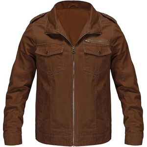 Veste vintage en coton pour hommes, patchs brodés avant et arrière, design appliqué, décoration de broderie élégante de style rétro - Product Image 1