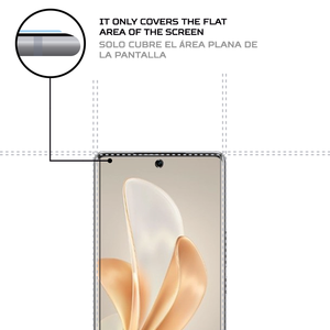 อุปกรณ์ป้องกันหน้าจอ S17e antishock VIVO อุปกรณ์เสริมมือถือดูดซับแรงกระแทกทนทาน - Product Image 4