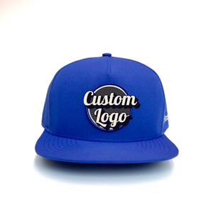 Custom Embroidery Logo Baseball Cap Unisex Adult 6-Panel Fitted <b>Mesh</b> Breathable Solid Color Casual Golf Cap - Product Image 6