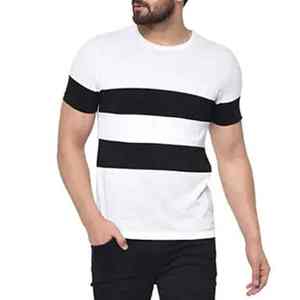 Camisetas de Algodón 100% Tejidas Casuales de Talla Grande para Hombre, Fabricadas en Pakistán - Product Image 1