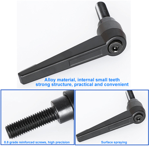 Nam ren Stud knobs khóa xoay vít phát hành Bolt Đen xử lý có thể điều chỉnh kẹp đòn bẩy - Product Image 5