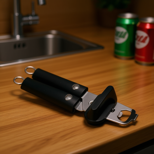 Abridor de Latas Ghidini Cipriano TWIST Negro 1702, Abridores Elegantes y Técnicos - Product Image 3