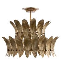 Lámpara Colgante de Techo de Metal Modelo METAL WAVE 10608 de Pure Lighting, Diseño Moderno de 900 mm, CE, Decoración del Hogar
