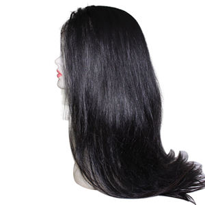 วิกผม100% จากผมมนุษย์แท้เวียดนามแบบ180% โครงตรงความหนาแน่นของเส้นผม100% ด้านหน้าเป็นลอนธรรมชาติมัดมือสำหรับทอผ้าอัจฉริยะ - Product Image 1