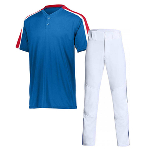 2025 New Arrival <b>Customized</b> 100% Polyester Baseball Uniform Breathable Training Wear with Sublimation Printing Set Style - Product Image 4