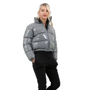 เสื้อโค้ทสำหรับผู้ชายเสื้อแจ็กเก็ตทรงพองกันน้ำสำหรับใส่กลางแจ้งผ้านิ่มออกแบบได้ตามต้องการเสื้อผ้าแฟชั่นฤดูหนาว - Product Image 3