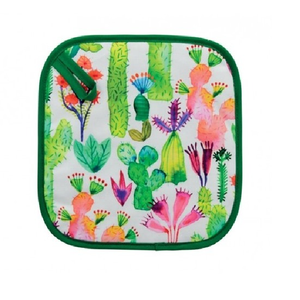 Hot Selling Checked Kitchen 100% Organic Cotton Heat Resistant Gots Certificate Heat Pads Cooking Baking Pot Holders With Pocket - Product Image 2