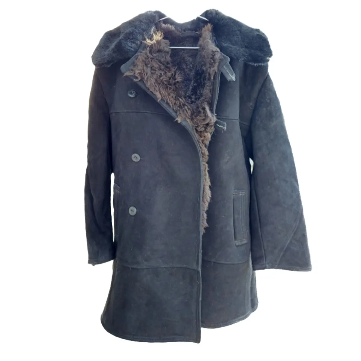 Mùa đông áo khoác da cừu "polushubka" Nhà sản xuất giá Áo khoác mùa đông để bán