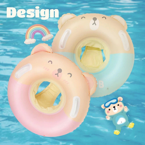 Bouée gonflable pour tout-petits avec siège, directement de l'usine, pour l'apprentissage de la natation des enfants de 2 à 5 ans, aide à la sécurité aquatique pour garçons et filles - Product Image 3