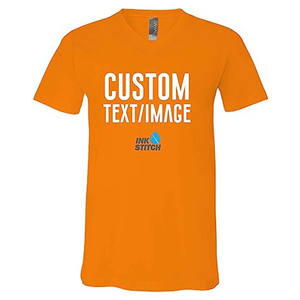 Bella Canvas V Neck Tri-blend T-shirts Usine Fabrication T-shirts pour hommes - Product Image 5