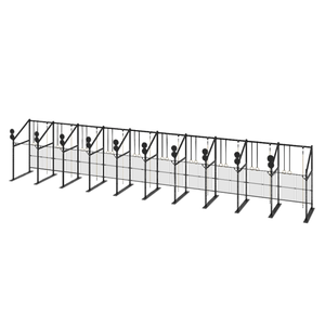 Plateforme de rangement CF Rig robuste et autoportante pour compétition multi-stations avec cible murale - Product Image 6