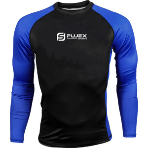 Top des tendances sur mesure conçu MMA Rashguard vêtements de sport décontractés pour hommes-chemises de Compression imprimées personnalisées UPF50 + - Product Image 4