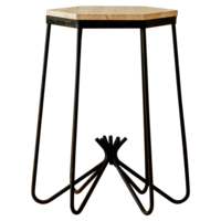 Mesa Auxiliar Vintage de Hierro Forjado y Mármol para Jardín, Patio, Bistro, Mesa de Centro Industrial Retro para Balcón
