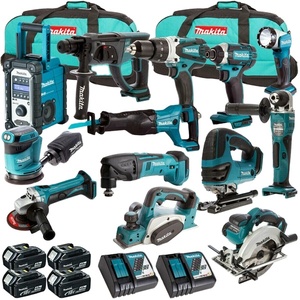 ชุดเครื่องมือ Makita LXT1500 18-V ใหม่แกะกล่อง ชุด LXT Lithium-Ion 15 ชิ้น เครื่องมือไฮดรอลิกอื่นๆ สว่านไร้สาย - Product Image 1