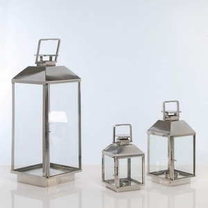 Linternas de Metal SS hechas a mano para jardín y decoración del hogar Candelabro pulido de alta calidad para Pascua empaquetado en caja - Product Image 3