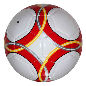 Pelota de fútbol pakistaní cosida a máquina con el mejor diseño más vendido, pelota de fútbol de cuero PU, tamaño 5, pelotas de partido de Fútbol - Product Image 4
