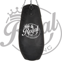 Matériel d'entraînement de kickboxing Fairtex Super Tear Drop Sac lourd non rempli Logo personnalisé en cuir véritable Muay Thai Punching Sacs de sable