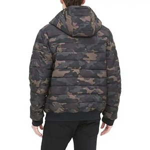 Nuevo diseño con capucha al por mayor logotipo personalizado completo liso cálido Unisex burbuja chaqueta de invierno abajo chaqueta de moda ropa de invierno para hombres - Product Image 5