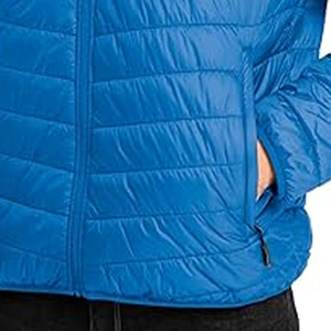 Chaquetas Boomer para Hombre con Logotipo de Marca Personalizado al por Mayor, Chaqueta de Invierno Cortavientos, Cálida, con Capucha y Cremallera, Chaqueta Acolchada para Hombre - Product Image 2