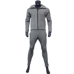 Conjuntos transpirables de talla grande de secado rápido para hombre de Invierno Polar antiarrugas cómodo entrenamiento deportivo gimnasio chándal para hombre - Product Image 2