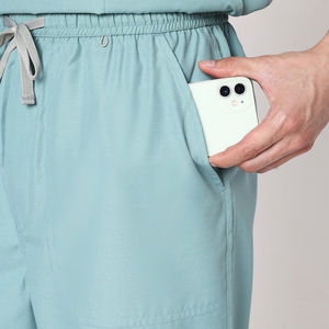 Conjuntos de Uniformes Médicos Personalizados para Hombres y Mujeres, Uniformes de Enfermería de Manga Corta con Cuello en V, Tela de Lona de Alta Calidad para Uso Hospitalario - Product Image 3