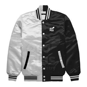 Veste de survêtement pour homme en satin lisse, écologique, à séchage rapide, légère, de haute qualité, élégante, confortable, personnalisée - Product Image 1