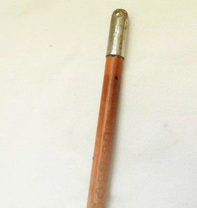 ไม้เท้าตามกฎการเดินทำด้วยมือสไตล์ Swagger ด้ามไม้ออกแบบด้วยทองเหลือง Steampunk 23นิ้วคุณภาพสูง Ronpex - Product Image 1