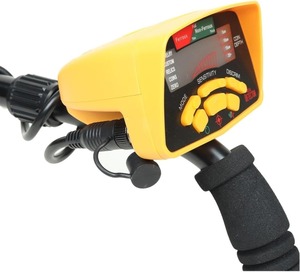 Détecteur d'or numérique souterrain MD-6350 haute sensibilité, recherche de trésors, écran LCD, étanche pour bobine DD et métaux - Product Image 6