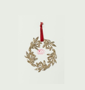 เครื่องประดับแขวนการออกแบบที่ทันสมัยที่กำหนดเองขายส่งต้นคริสต์มาสตกแต่งเหล็กโลหะขนาดใหญ่ดาวหรูหรา - Product Image 2