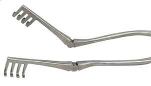 CARONIA SURGICAL Retractor Manual Weitlaner de Alta Calidad, Juego de Instrumentos Ortopédicos Autoestables de Acero Inoxidable, Certificado CE - Product Image 6
