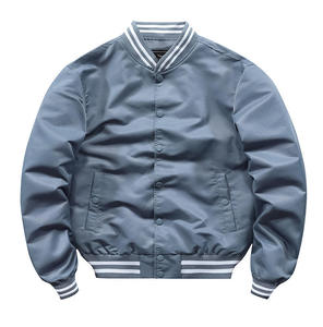 Veste de baseball universitaire rétro pour hommes bombardier en laine vêtements d'extérieur de style letterman vêtements d'équipe personnalisés à la mode - Product Image 2