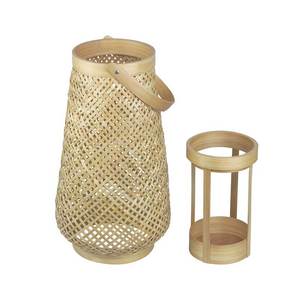 โต๊ะไม้ไผ่สานแบบนอร์ดิก,โคมไฟเทียนธรรมชาติสำหรับตกแต่งโคมไฟไม้ไผ่สำหรับรอมฎอน - Product Image 6