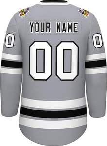 โพลีเอสเตอร์ 100% คุณภาพสูงเสื้อฮ็อกกี้น้ําแข็งปักเปล่าแบบกําหนดเอง - Product Image 6