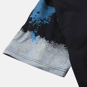 T-shirt de sublimation de haute qualité à manches courtes, service OEM, conception de t-shirt de sublimation, créez votre propre logo, t-shirt de sublimation d'été - Product Image 4