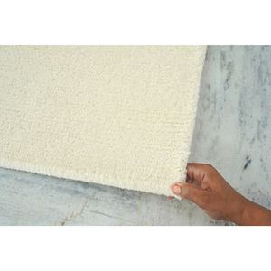 Tapis rectangulaires modernes en viscose bleue, faits à la main, antidérapants, à motifs personnalisés pour le hall d'hôtel, le salon et le bureau - Product Image 2