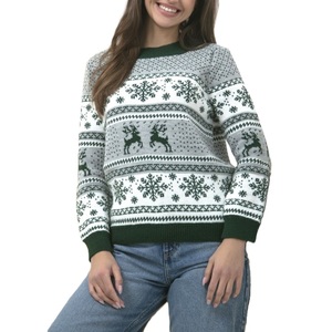 European American Casual Pullover Ugly Christmas Sweater for Women New Year's Day Christmas <b>Jumpers</b> - Product Image 5