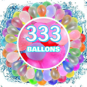 Lote de 111 o 333 Globos de Agua Reutilizables de Látex, Juguetes para Exteriores para Uso Promocional - Product Image 1