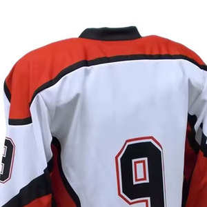 Maillot de hockey sur glace pour homme de haute qualité, séchage rapide, vêtements de sport, maillot de hockey sur glace grande taille - Product Image 4